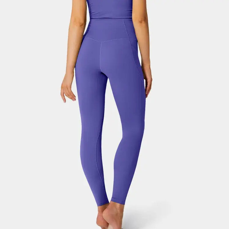 Halara Softlyzero Crossover Pocket Leggings with UPF 50+ Protection