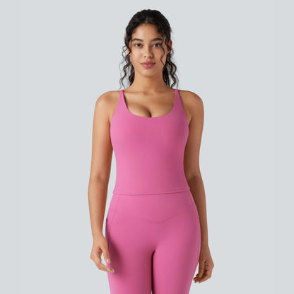 Halara Ultrasculpt U-Neck Yoga Tank Top