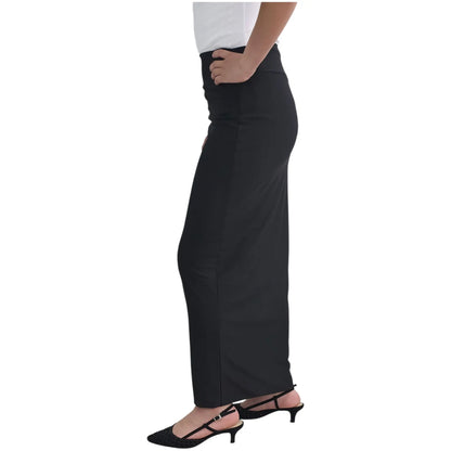 Women's Double Layer Maxi Pencil Skirt for Everyday Comfort
