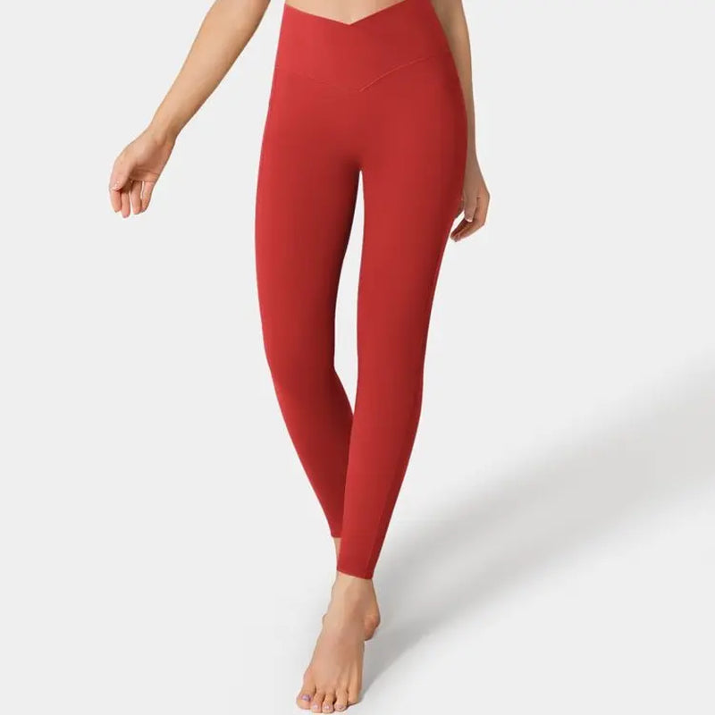 Halara Softlyzero Crossover Pocket Leggings with UPF 50+ Protection