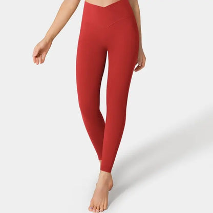 Halara Softlyzero Crossover Pocket Leggings with UPF 50+ Protection