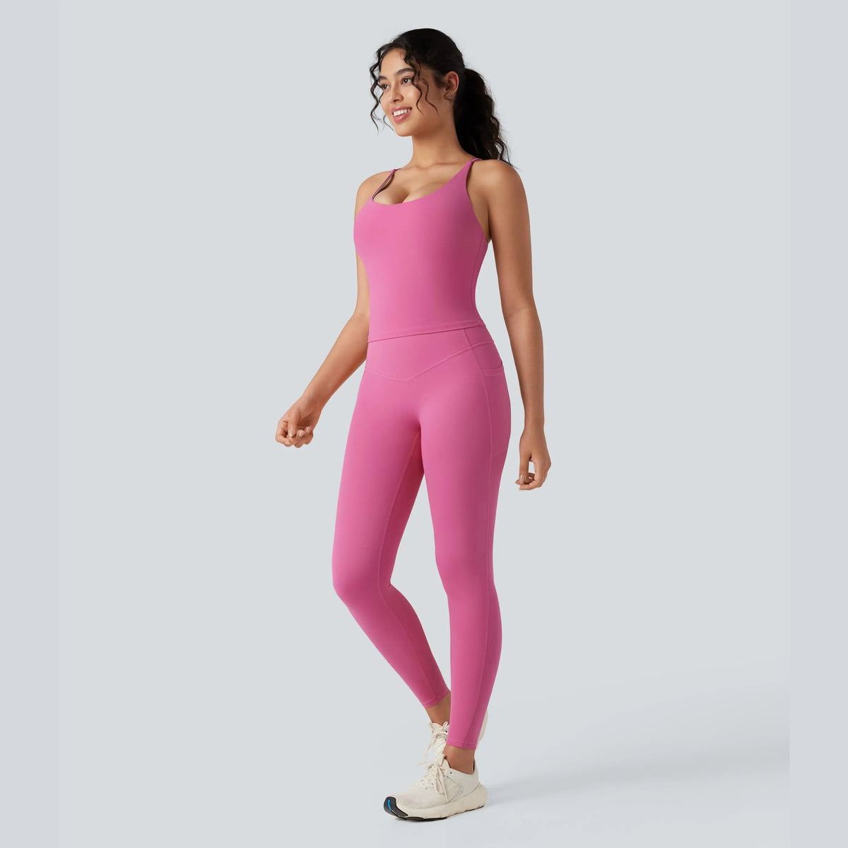Halara Ultrasculpt U-Neck Yoga Tank Top