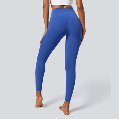 Halara Softlyzero Crossover Pocket Leggings with UPF 50+ Protection