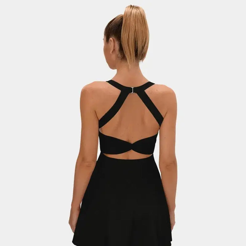 Halara Backless Criss-Cross Activewear Dress
