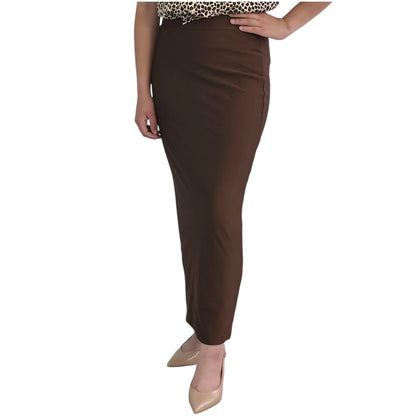 Women's Double Layer Maxi Pencil Skirt for Everyday Comfort