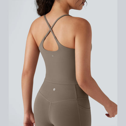 Halara Ultrasculpt U-Neck Yoga Tank Top