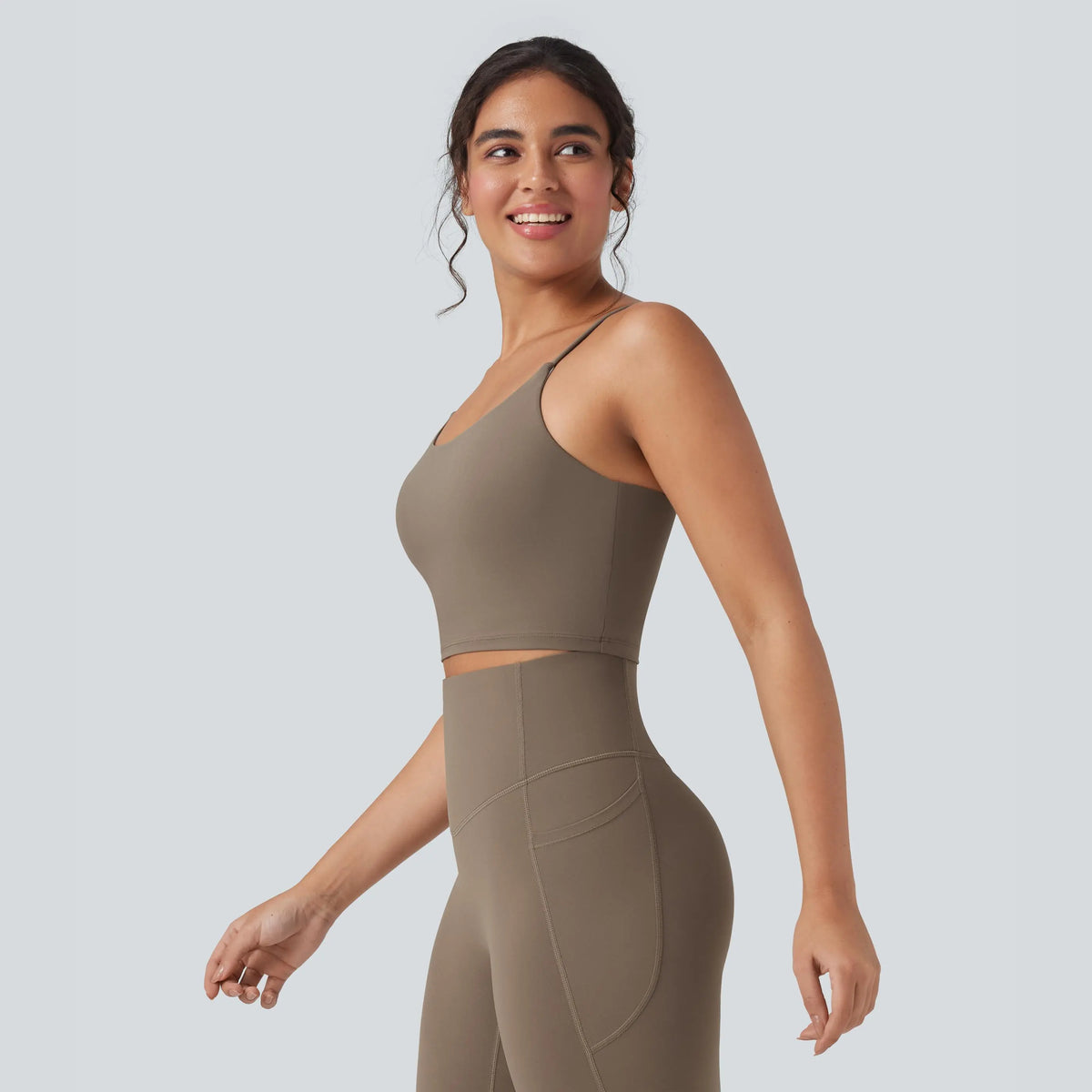 Halara Ultrasculpt Cropped Yoga Tank Top