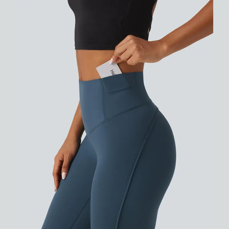 Halara Ultrasculpt™ High-Waisted Leggings with Tummy Control and Pockets for Optimal Performance
