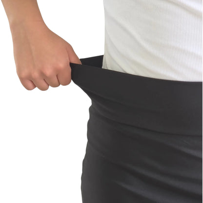 Women's Double Layer Maxi Pencil Skirt for Everyday Comfort
