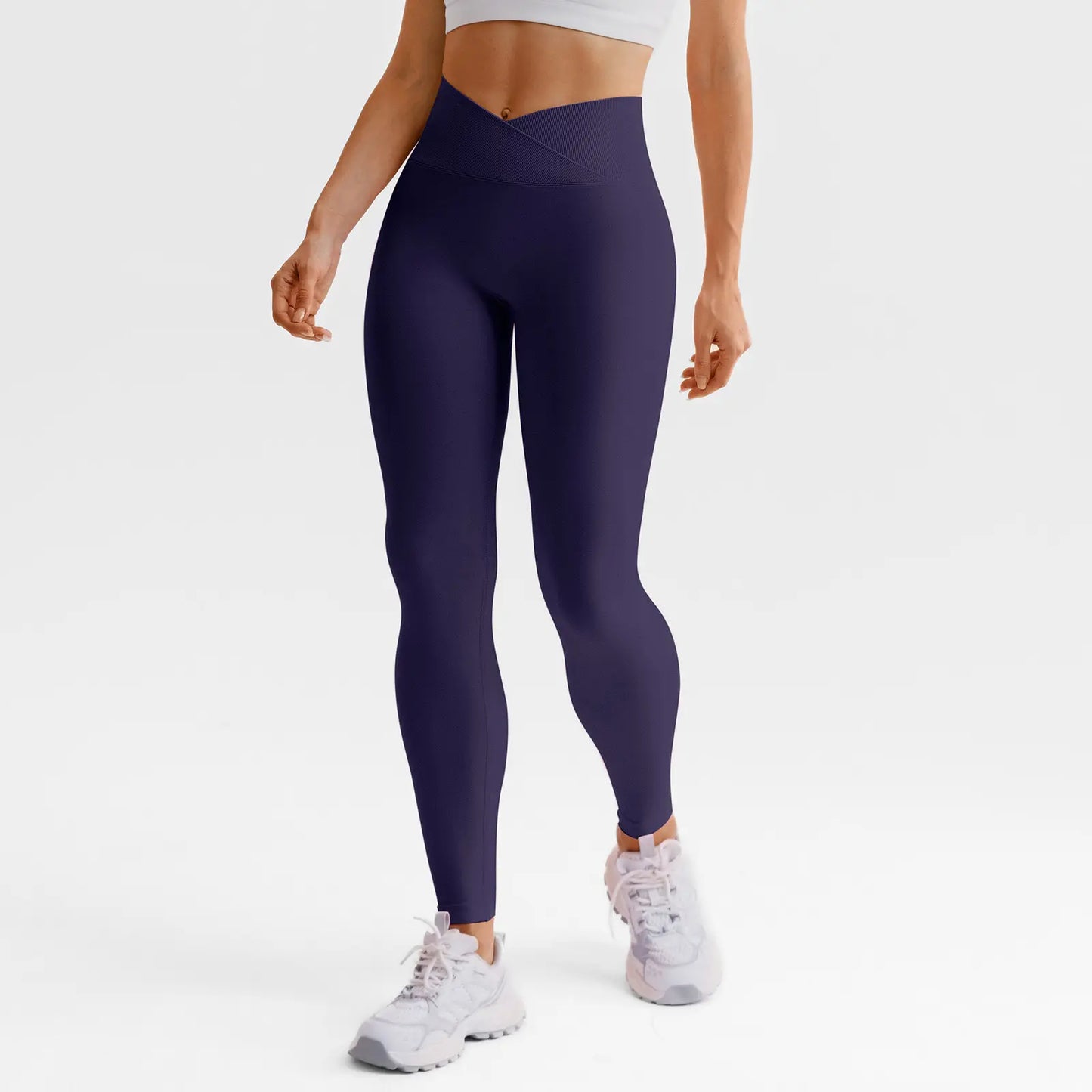 BRXL Butt Lifting Lycra No Front Seam Workout Leggings for Women Tummy Control High Waist Seamless Gym Running Leggings, Leggings Women