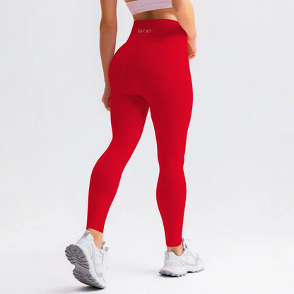 BRXL Butt Lifting Lycra No Front Seam Workout Leggings for Women Tummy Control High Waist Seamless Gym Running Leggings, Leggings Women