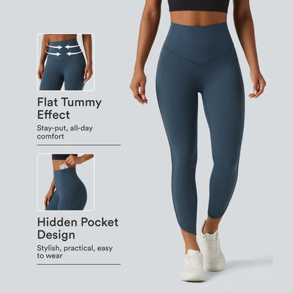 Halara Ultrasculpt™ High-Waisted Leggings with Tummy Control and Pockets for Optimal Performance