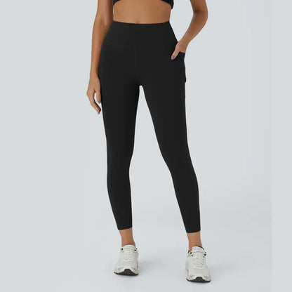 Halara Ultrasculpt High-Waisted Tummy Control Leggings with Pockets for Training