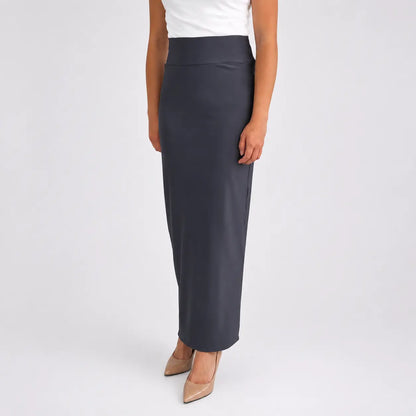 Women's Double Layer Maxi Pencil Skirt for Everyday Comfort