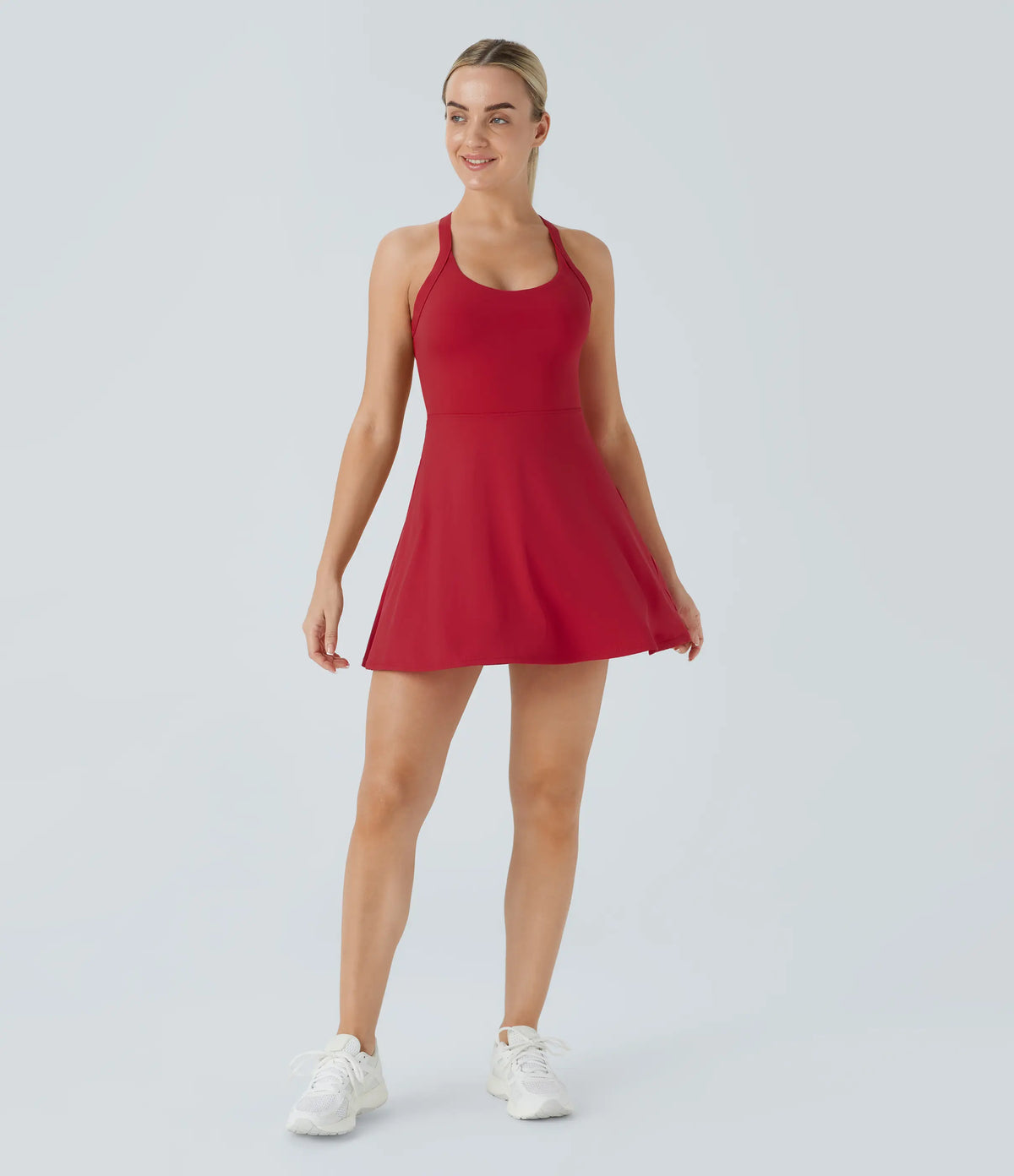 Halara Backless Criss-Cross Activewear Dress