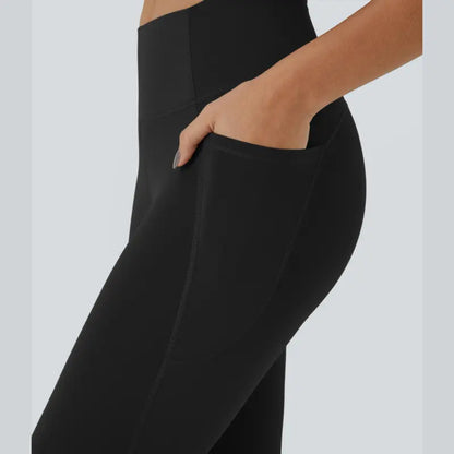 Halara Ultrasculpt High-Waisted Tummy Control Leggings with Pockets for Training
