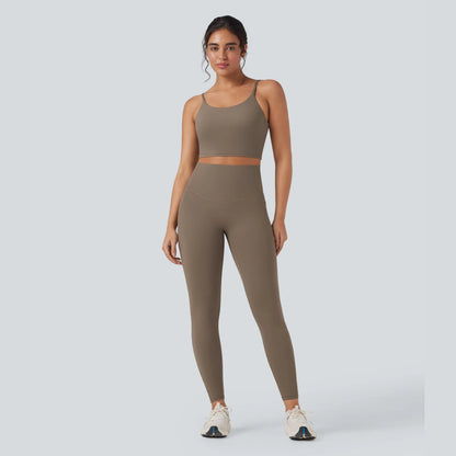 Halara Ultrasculpt Cropped Yoga Tank Top