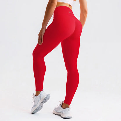 BRXL Butt Lifting Lycra No Front Seam Workout Leggings for Women Tummy Control High Waist Seamless Gym Running Leggings, Leggings Women