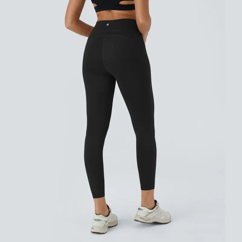 Halara Ultrasculpt High-Waisted Tummy Control Leggings with Pockets for Training