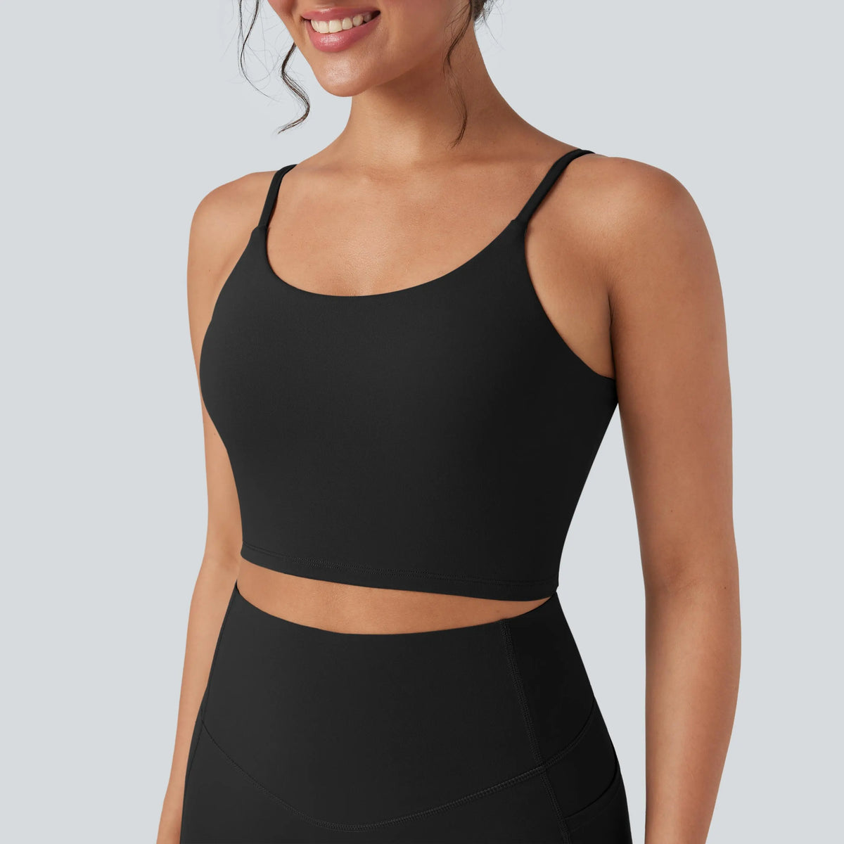 Halara Ultrasculpt Cropped Yoga Tank Top