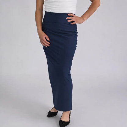 Women's Double Layer Maxi Pencil Skirt for Everyday Comfort